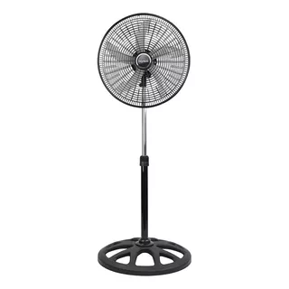 Ventilador De Pedestal 5 Aspas Mytek 3404 18 Gran Flujo Aire Estructura Negro Aspas Gris Diámetro 45.72 Cm Frecuencia 60 Hz Material De Las Aspas Plástico