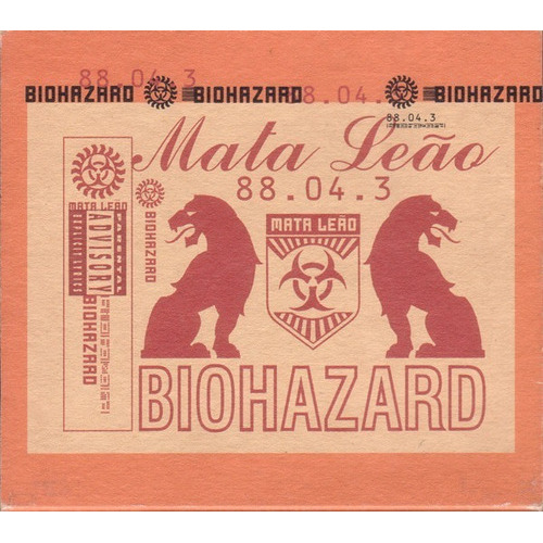 Biohazard Mata Leao Cd Import.new Cerrado Original En Stock