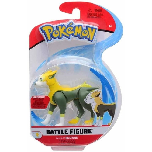 Figura Boltund Pokemon Battle Figure Original