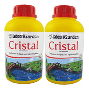 Alcon Labcon Garden Cristal 1l Kit 2 Unid Clarificante Lagos