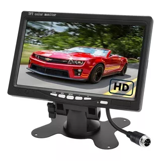 Pantalla Monitor Lcd Hd Para Camara De Reversa 7 PuLG. Carro