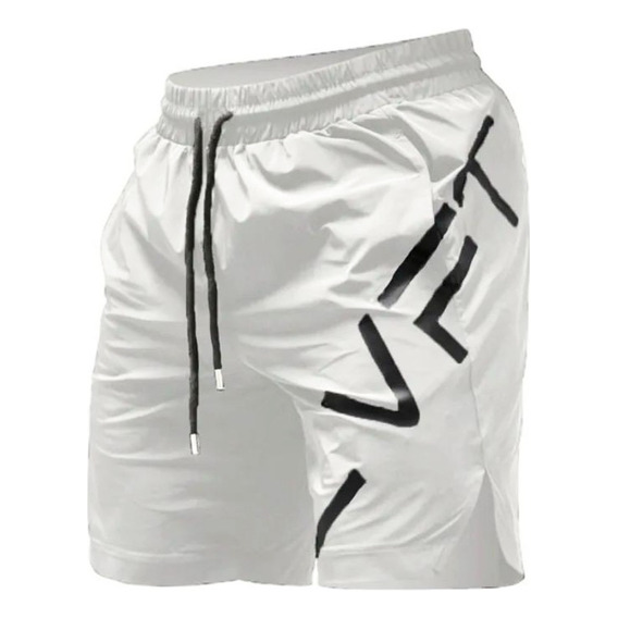 Gym Short Deportivo Correr Elástico Moda Calidad  Lv- Est Bk