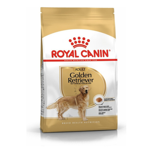 Alimento Royal Canin Breed Health Nutrition Golden Retriever para perro adulto de raza grande sabor mix en bolsa de 12kg