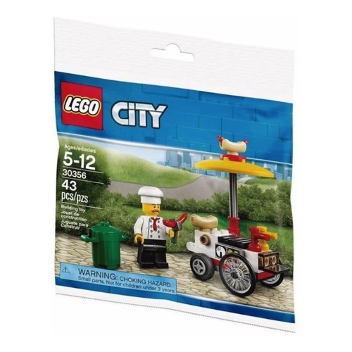 Lego City  Hot Dog Stand  Set 30356