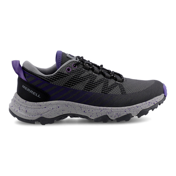 Zapatillas Quartz Merrell De Mujer Gris Oscuro Y Violeta