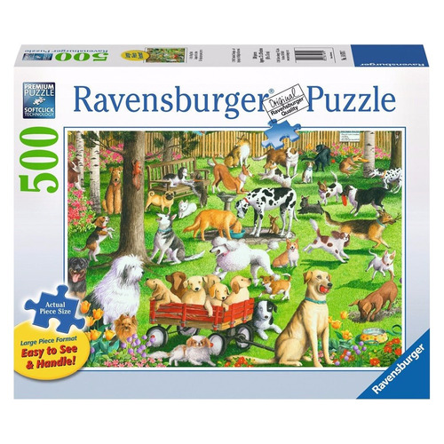 Rompecabezas Parque De Perros 500 Pzas Xxl Ravensburger