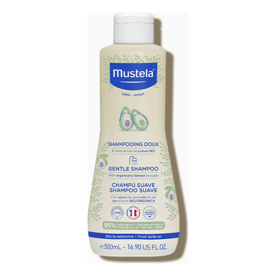  Shampoo para bebe Suave Mustela piel normal 500ml