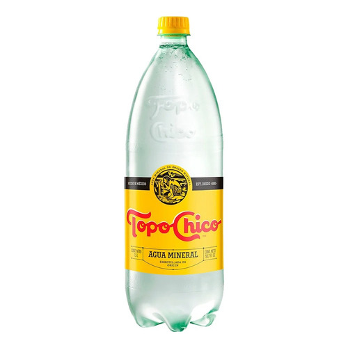 5 Pack Agua Mineral Natural Topo Chico 1.5 L