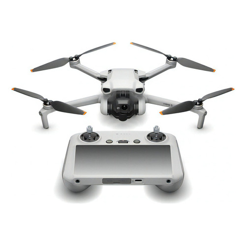 Mini drone DJI Mini 3 RC Fly More Combo Plus con cámara 4K gris 5.8GHz 3 baterías