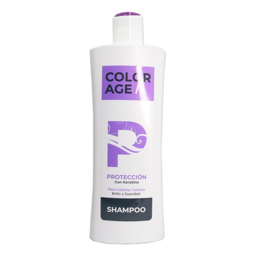 Shampoo Color Age Protección Keratina Cabello Teñido X250ml