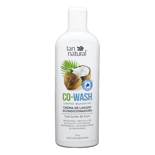 Acondicionador Co-wash Low Poo X375g - Tan Natural