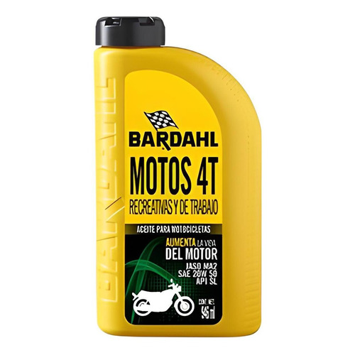 Aceite para motor Bardahl mineral 20W-50 para motos y cuatriciclos