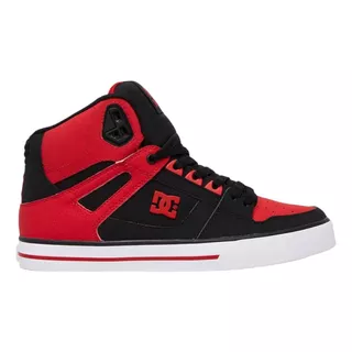 Dc Pure High Top | Red White Black