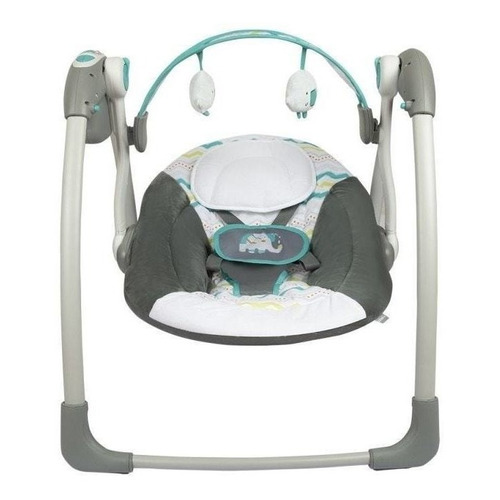 Silla mecedora para bebé Infanti Swing verde