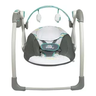 Infanti Swing Silla Mecedora Para Bebé Color Verde 