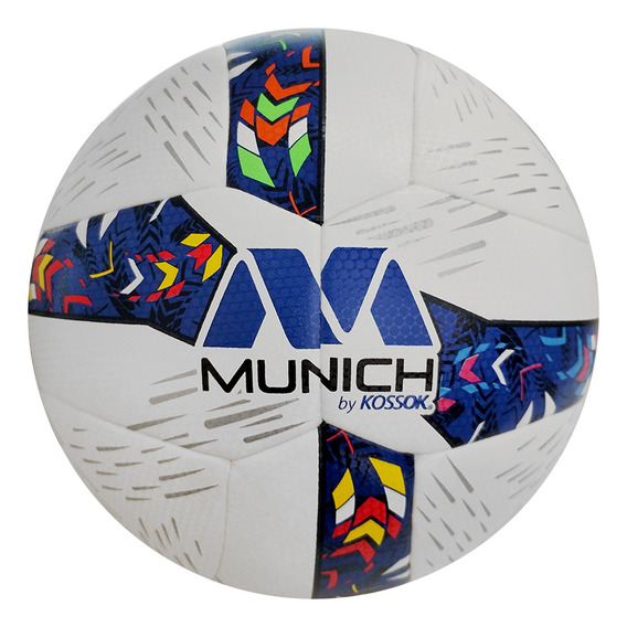 Pelota De Futbol Munich Monaco Quality Match Color Azul