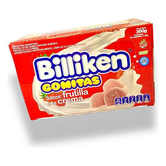 Gomitas Billiken 360g sin tacc