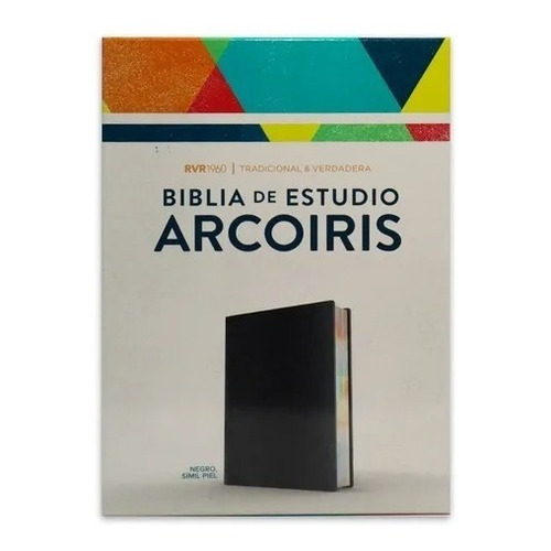 Biblia Arcoiris Rvr1960 Piel Negro