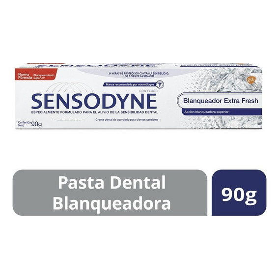 Sensodyne Blanqueador Extra Fresh, 90g