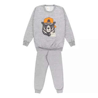 Kit 3 Conjuntos Infantil Menino Moletom Roupas De Inverno