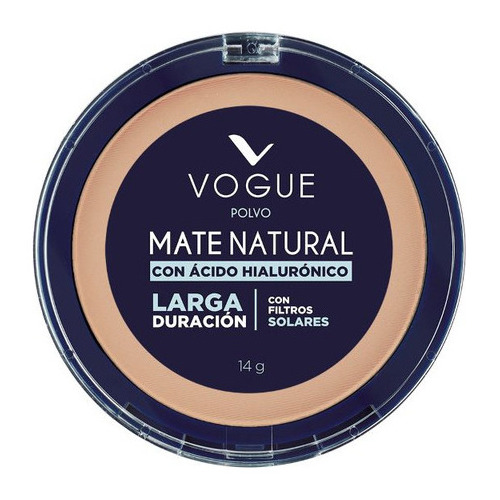 Polvo Compacto Vogue Mate Natural 14g