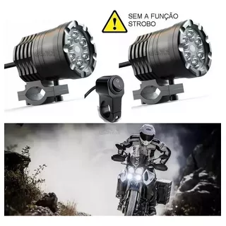 Farol Milha Led Extra Forte 60w Moto Bmw 650 F800 Gs R1200  