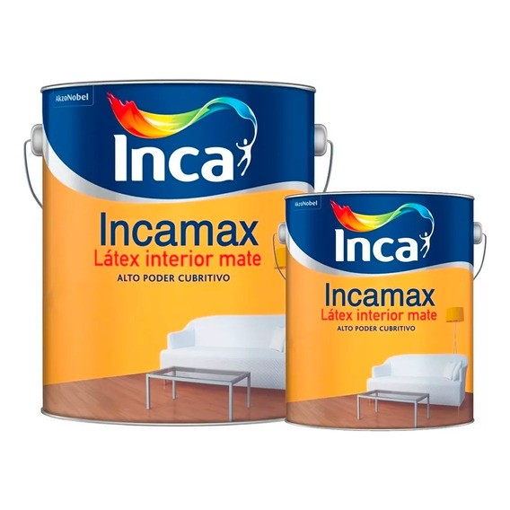 Pintura Látex Interior Lavable Incamax 20 + 4 Lts. Inca