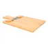Tabla Bambú Para Quesos Y Picadas Con 2 Utensilios 36x23cm