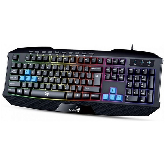 Teclado Gaming Genius Scorpion K215 Retroiluminado Español Ñ