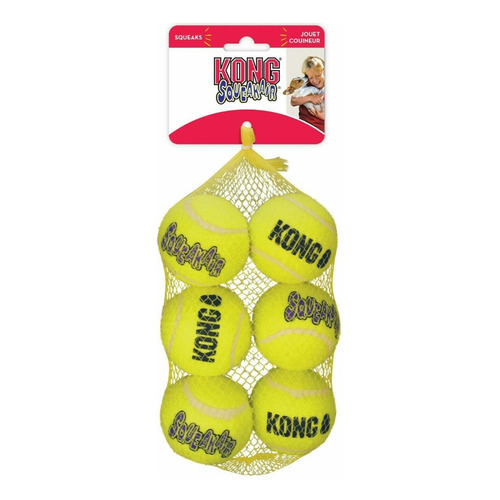 Pelota Kong Air Con Sonido Perro 6 Unid. - Talla M