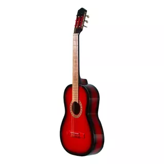Guitarra Clásica Vego G02 Para Diestros Roja