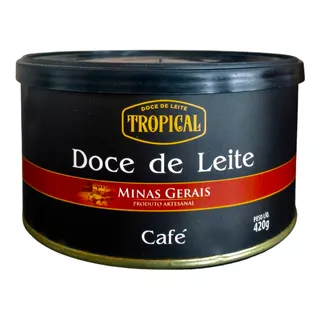 Doce De Leite De Minas Cremoso Com Café Tropical 420gr
