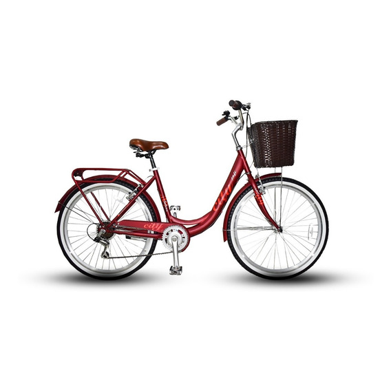 Bicicleta Jafi Urbana Vintage Selene Paseo Mujer Aro 26 7v