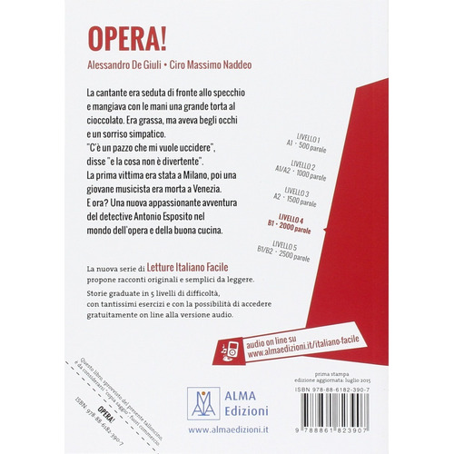 Opera ! - Libro + Mp3 Online Massimo Naddeo Alma Edizioni