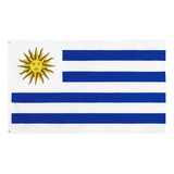 Bandera Uruguay 1.50x90cm.