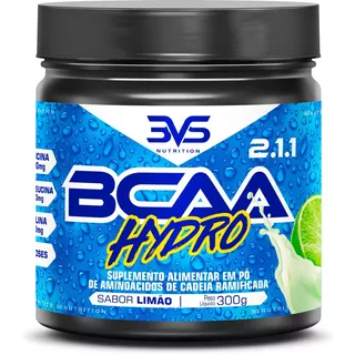 Bcaa Hydro 2:1:1 Concentrado Com 2000mg Por Dose - 300g