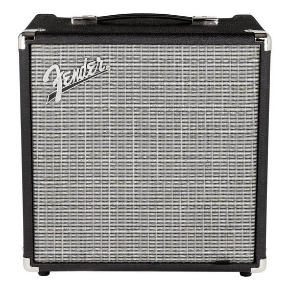 Amplificador Fender Rumble 15 Combo De Bajo Negro/plata