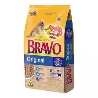 Ração Para Cachorro Bravo Original Sc 15kg