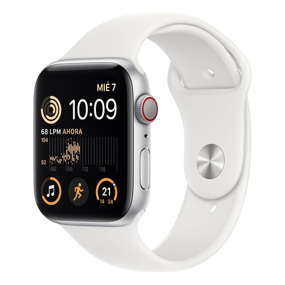 Apple Watch Se 2da Gen. Gps + Celular Aluminio Plata 44mm