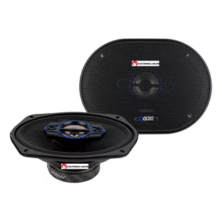 Par De Bocinas Coaxiales 6x9 Carbon Audio 350w 4 Vias 