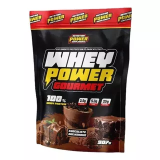 Whey Protein Power Gourmet  Chocolate Ice Cream - 907g Refil