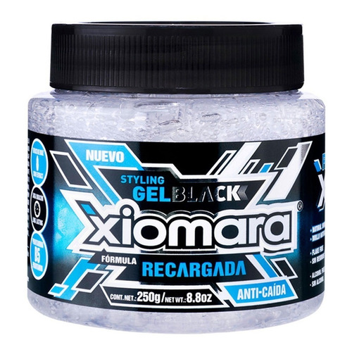 Gel Para Peinar Xiomara Black 250g