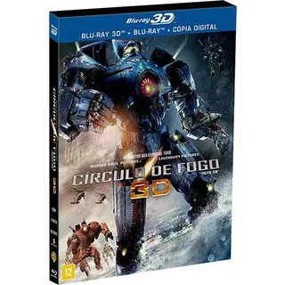 Circulo De Fogo [blu-ray+blu-ray 3d] Lacrado Original 