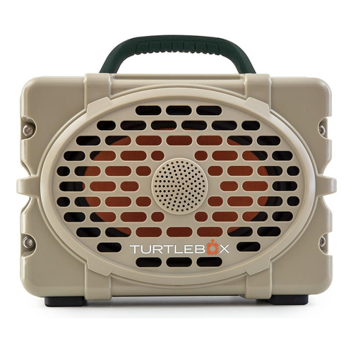 Turtlebox Gen 2: Altavoz Bluetooth 5.0 Portátil Par Color Beige 110v