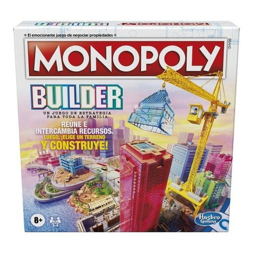 Juego De Mesa Monopoly Builder Hasbro F1696