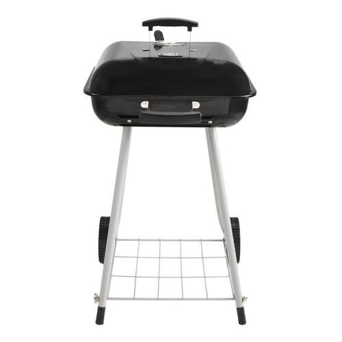 Asador De Carbón Con Ruedas Expert Grill 56 Cm Color Negro