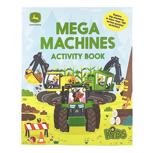 Mega Machines Activity Book, de VV. AA.. Editorial Cottage Door Press, tapa blanda, edición 1 en inglés
