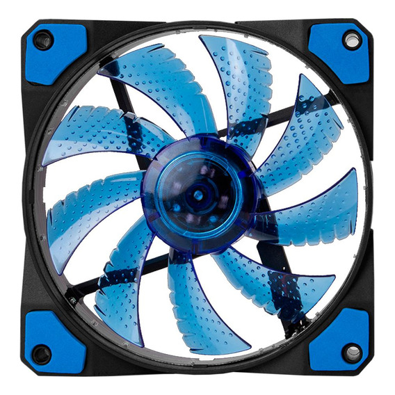 Fan marvo scorpion Fn-10 120mm Iluminacion 15 Leds Azules