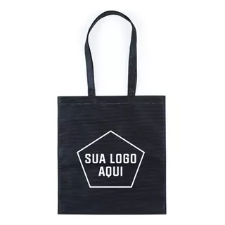  100 Bolsas Ecológicas Personalizadas Com Sua Logomarca