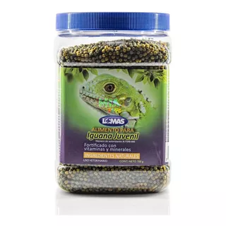 Alimento Para Iguana Juvenil 700 Gr Natural Fortificado